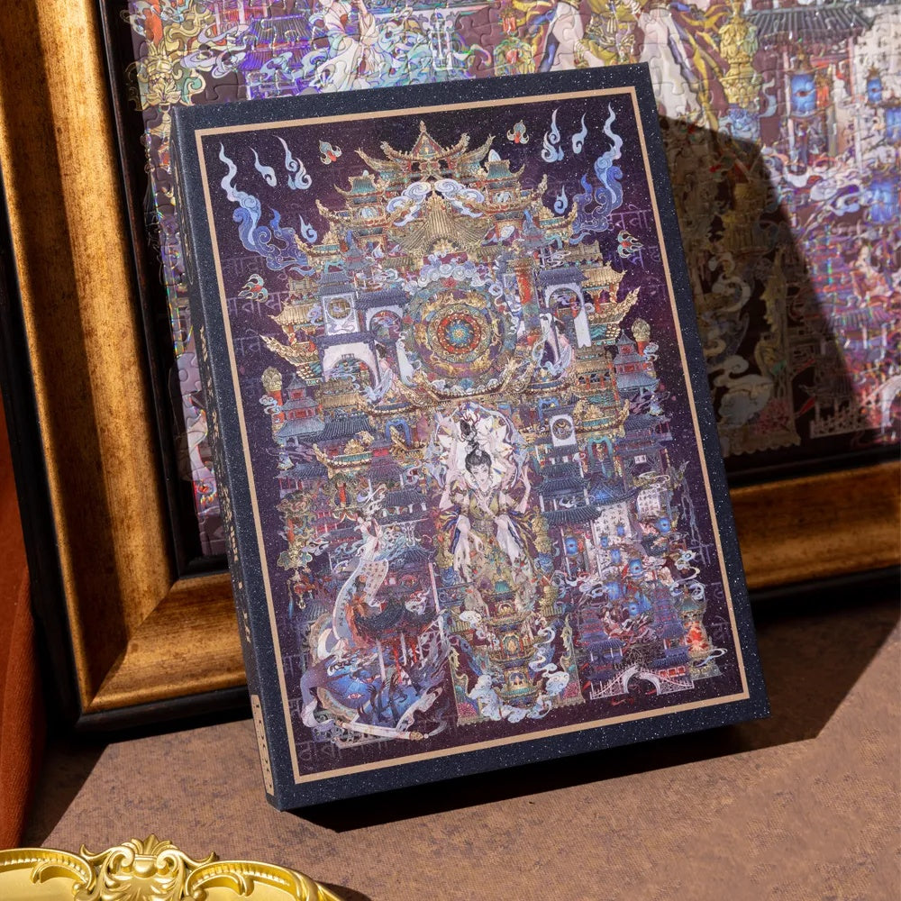 Leiyin Temple Holographic Jigsaw Puzzle 1000pcs