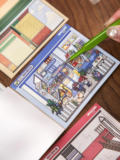 Mr.Paper Shopping Mall Mini book
