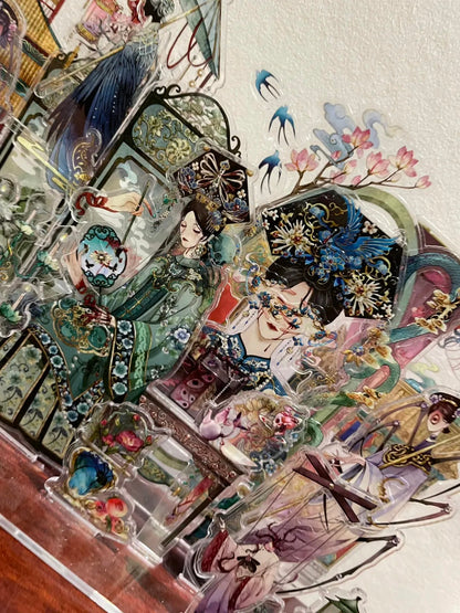 Startling Dream Among Garden