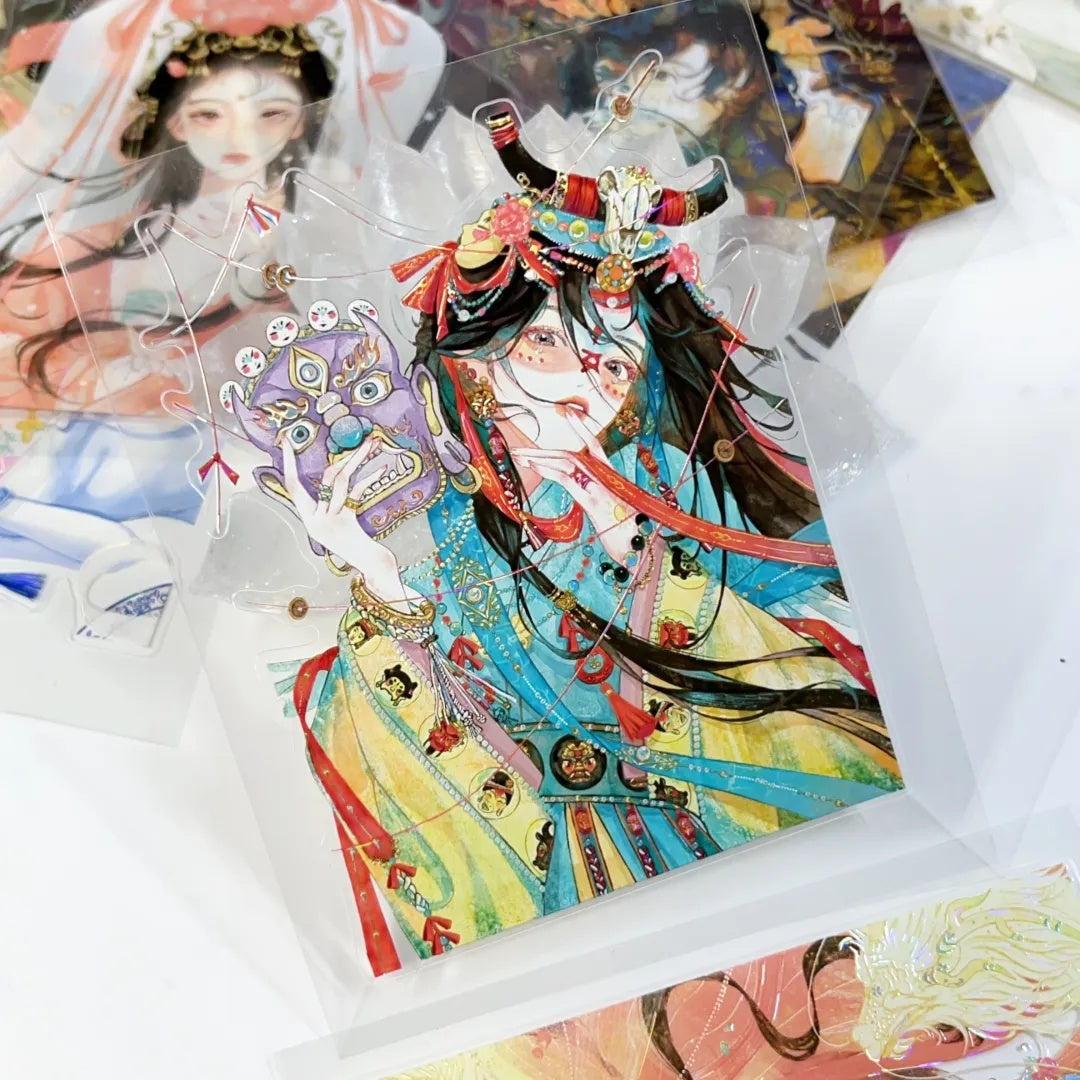 Ballad of the Brocade Artisans DIY Stickers