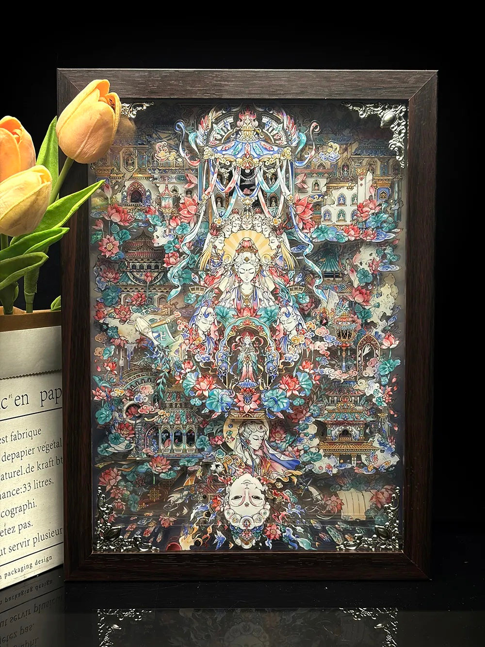 Formless Guanyin Acrylic Frame Standee