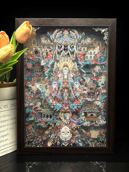 Formless Guanyin Acrylic Frame Standee