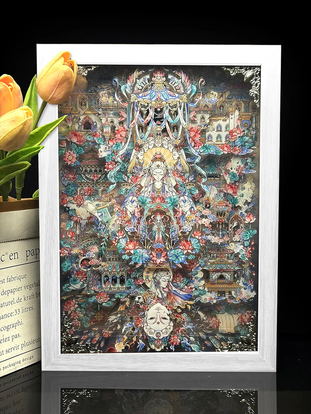 Formless Guanyin Acrylic Frame Standee