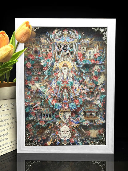 Formless Guanyin Acrylic Frame Standee