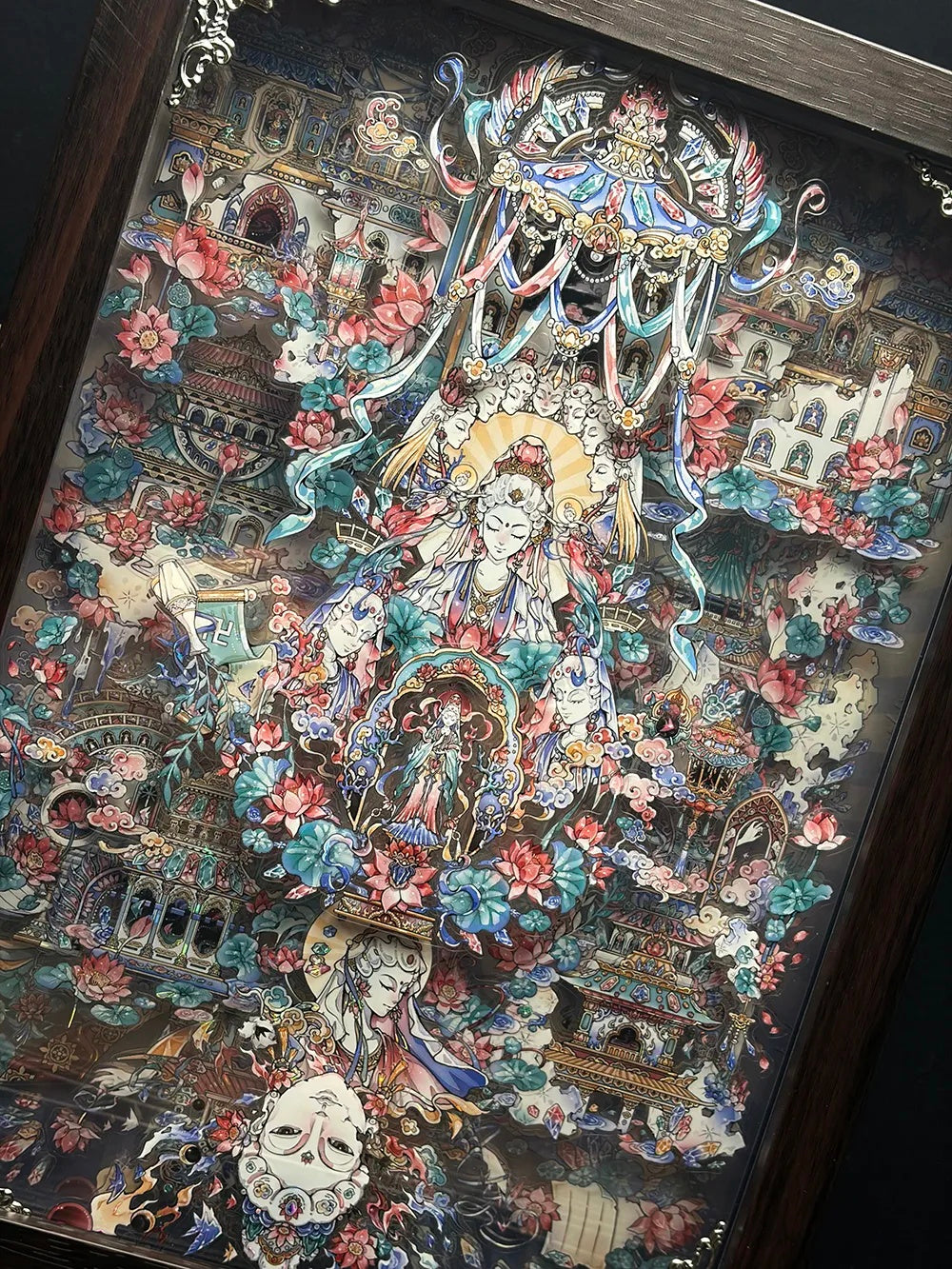 Formless Guanyin Acrylic Frame Standee
