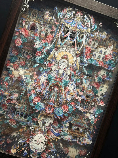 Formless Guanyin Acrylic Frame Standee