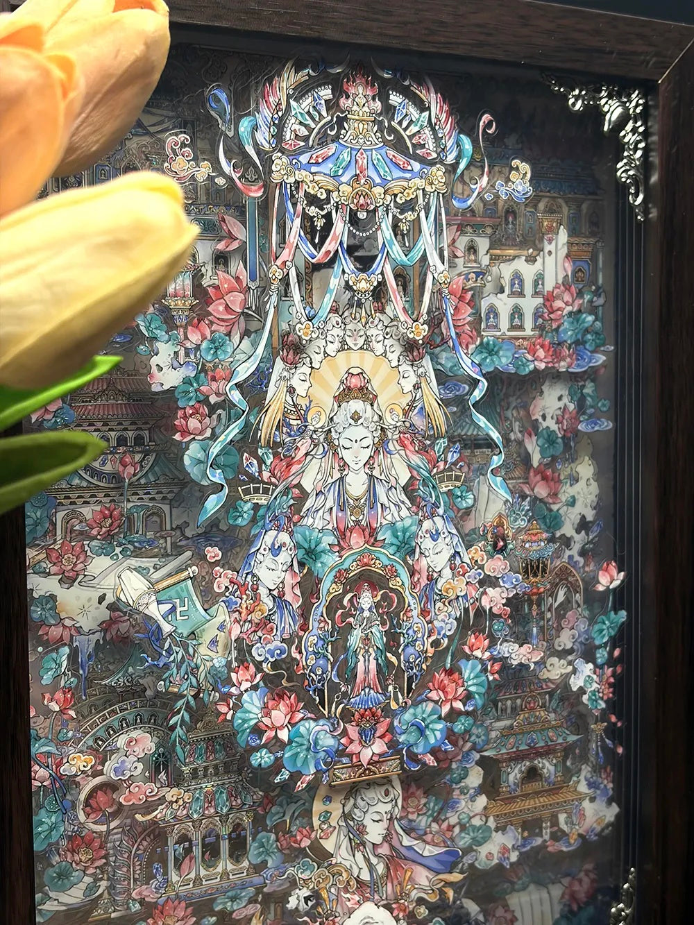 Formless Guanyin Acrylic Frame Standee
