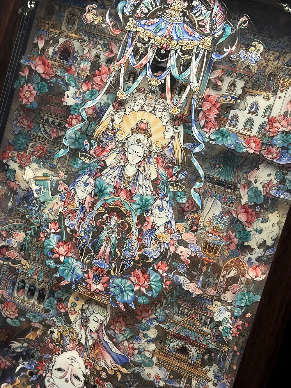 Formless Guanyin Acrylic Frame Standee