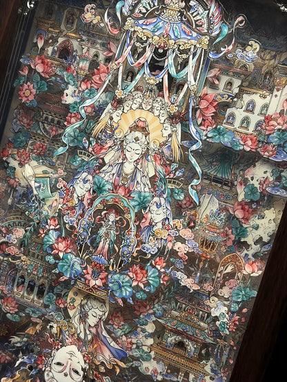 Formless Guanyin Acrylic Frame Standee