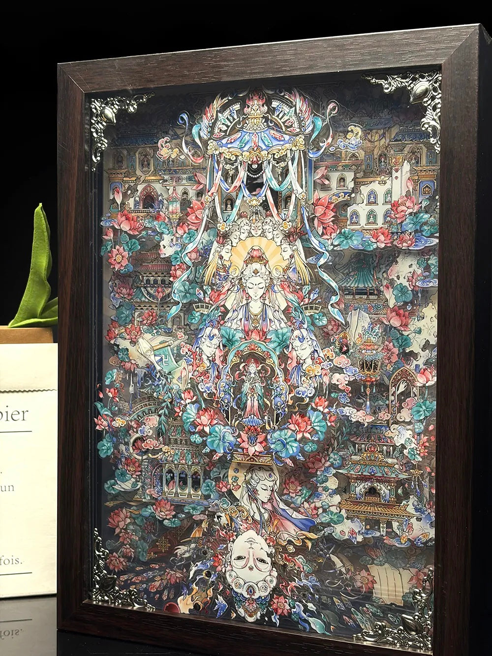Formless Guanyin Acrylic Frame Standee