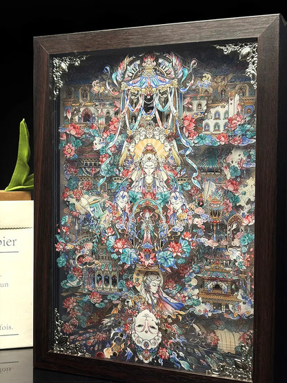 Formless Guanyin Acrylic Frame Standee