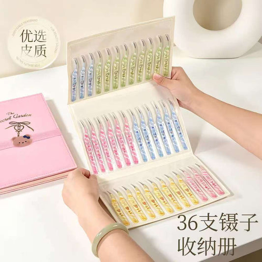 Wkaka Tweezer Storage Book