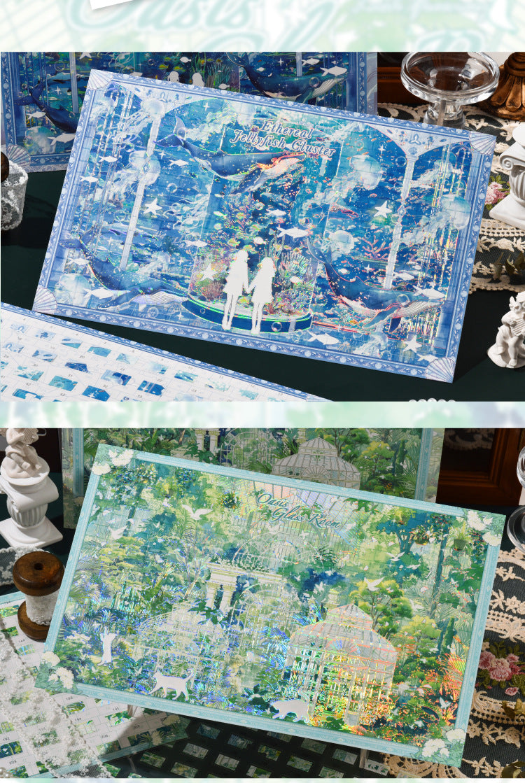 Holographic Scene-Building Sticker Set — 14