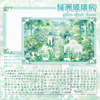Holographic Scene-Building Sticker Set — 06